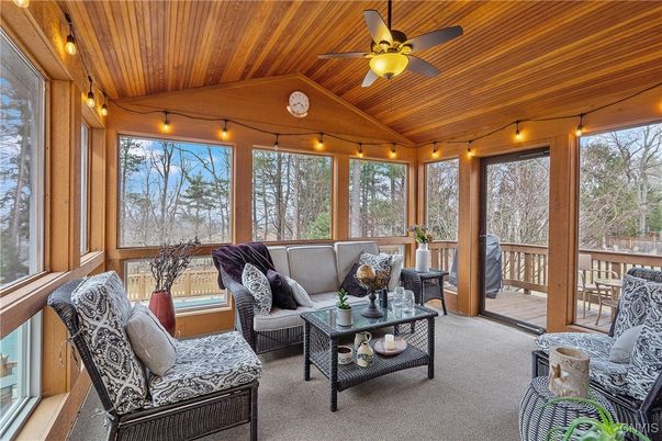 Interior, Living room, Sun Room, Wooden Ceilings