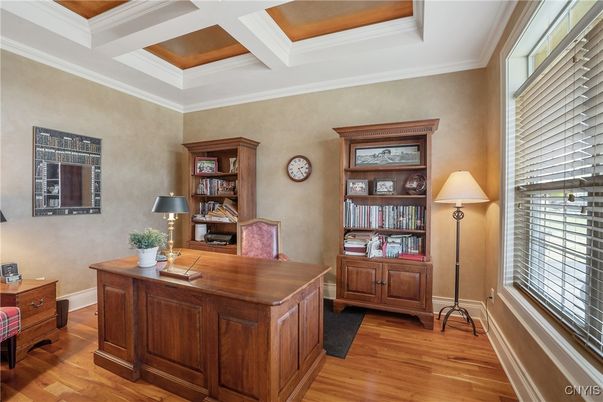 Home Office, Interior, Wood Texture Flooring