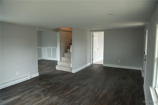 Empty room, Interior, Wood Texture Flooring