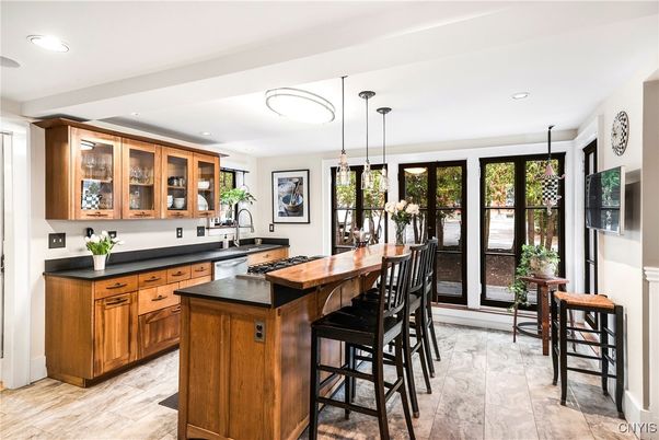 Interior, Kitchen, Pendant Lights, Recessed Lighting