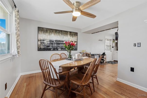 Dining room, Interior, Wood Texture Flooring