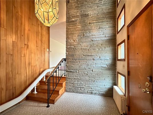 Interior, Stone Walls, Wooden Walls