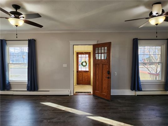 Empty room, Interior, Wood Texture Flooring