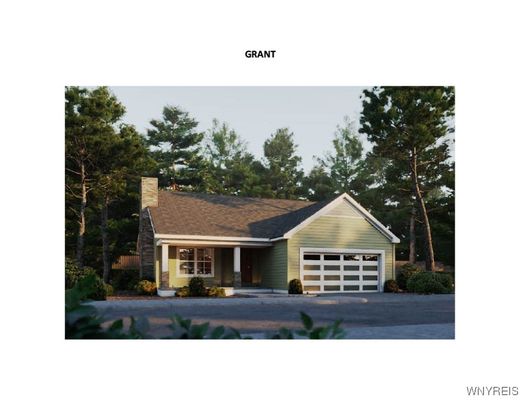 Attached, Exterior, Facade, Ranch