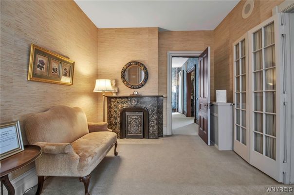 Fireplace, Interior, Stone Walls, Wooden Walls