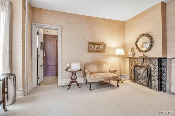 Fireplace, Interior, Wooden Walls