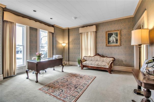 Home Office, Interior, Recessed Lighting