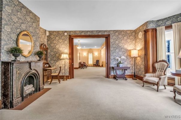 Fireplace, Interior, Recessed Lighting