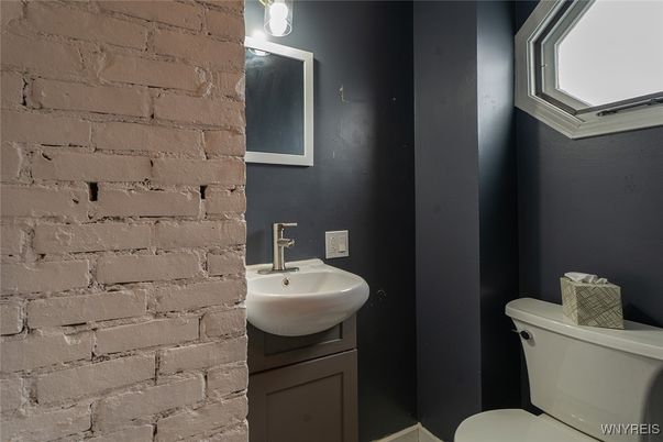 Bathroom, Interior, Stone Walls