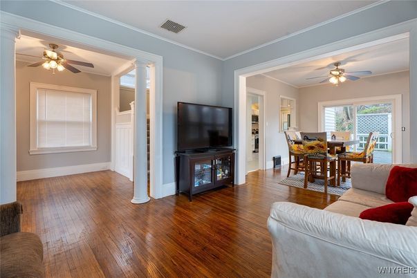 Dining room, Interior, Living room, Wood Texture Flooring