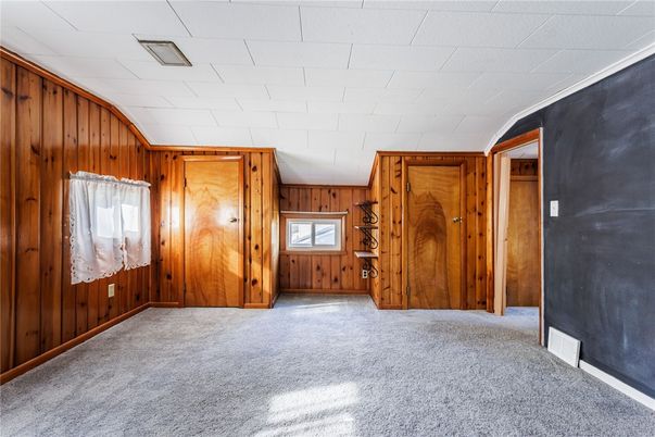 Empty room, Interior, Wooden Walls