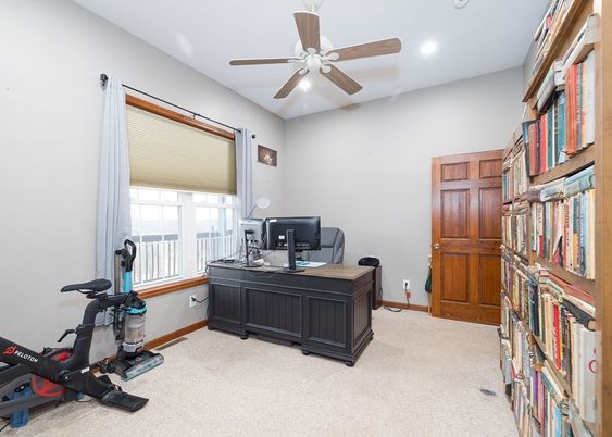 Fitness Equipment, Home Office, Interior, Recessed Lighting