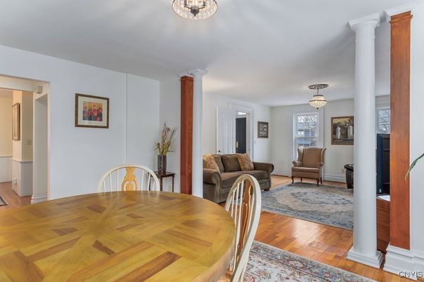 Dining room, Interior, Wood Texture Flooring