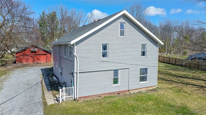Backyard, Detached Garage, Exterior