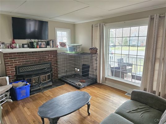 Fireplace, Interior, Wood Texture Flooring