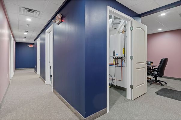 Home Office, Interior, Recessed Lighting