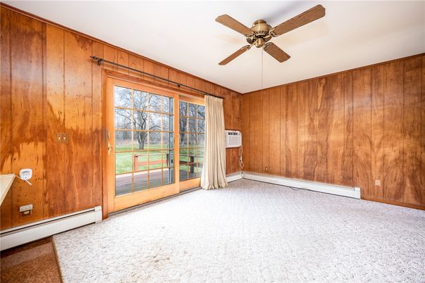 Empty room, Interior, Wooden Walls