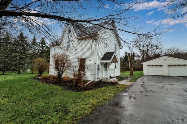 Backyard, Detached Garage, Exterior