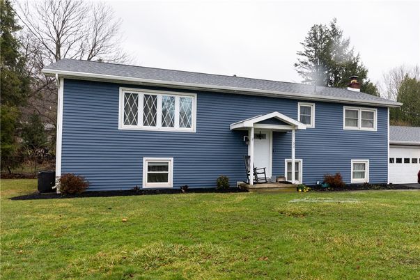 Attached, Backyard, Exterior, Facade, Raised Ranch