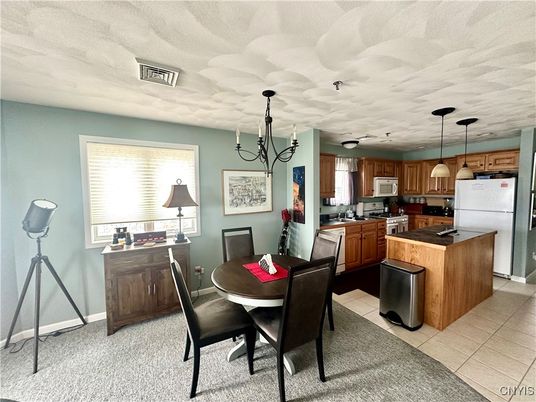 Dining room, Interior, Kitchen, Pendant Lights