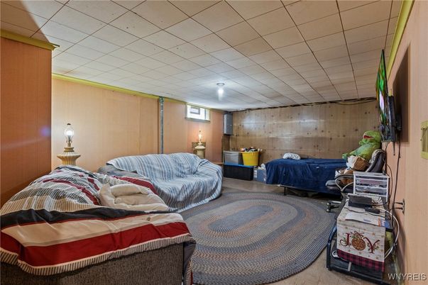 Bedroom, Interior, Wooden Walls