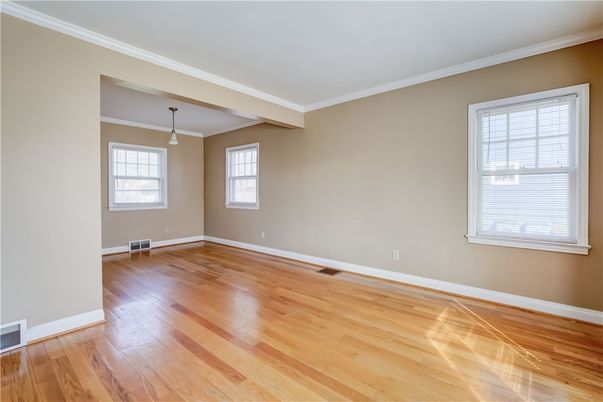 Empty room, Interior, Wood Texture Flooring