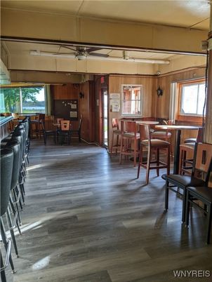Dining room, Interior, Wood Texture Flooring, Wooden Walls