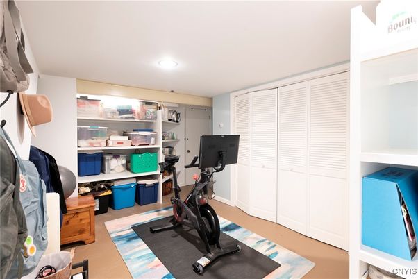 Fitness Equipment, Interior, Recessed Lighting