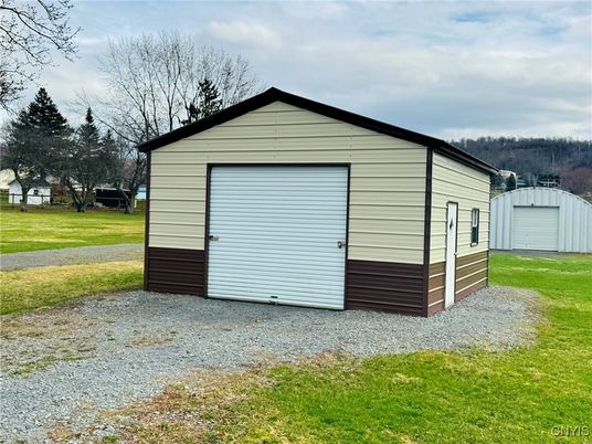 Backyard, Detached Garage, Exterior