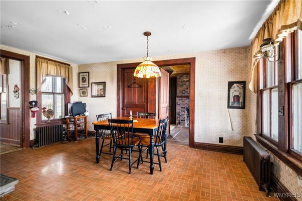 Dining room, Interior, Pendant Lights