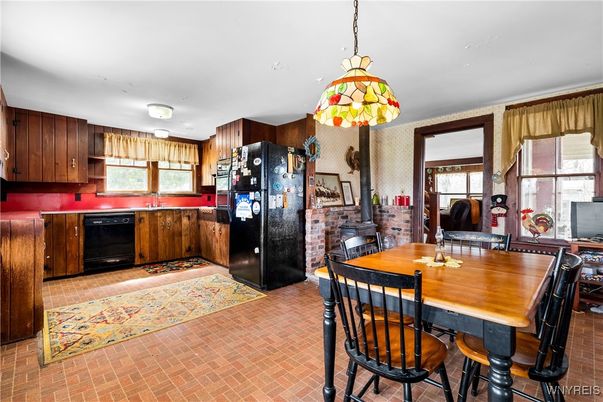 Dining room, Interior, Kitchen, Pendant Lights