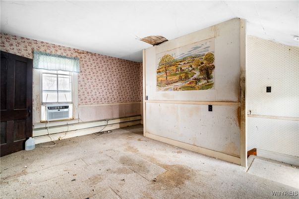 Empty room, Interior