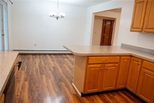 Chandelier, Interior, Wood Texture Flooring