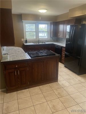 Interior, Kitchen, Tile Countertops