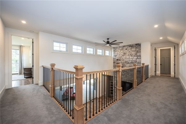 Interior, Recessed Lighting, Stone Walls