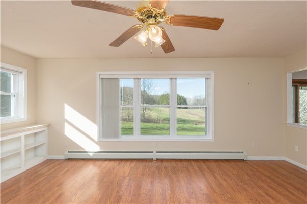 Empty room, Interior, Wood Texture Flooring