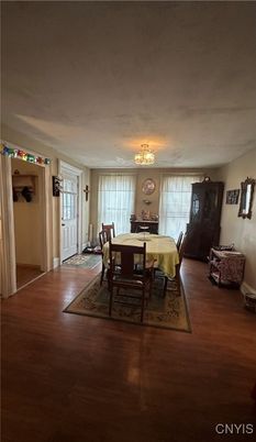 Dining room, Interior, Wood Texture Flooring