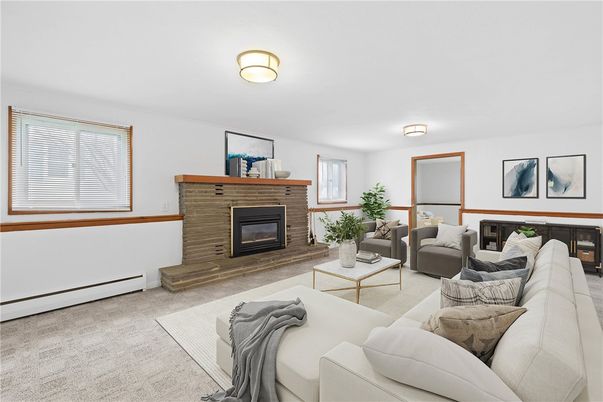 Fireplace, Interior, Living room