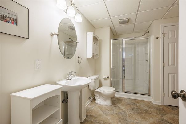 Bathroom, Glass Shower, Interior
