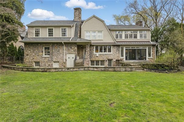 Backyard, Exterior, Facade, Brick Facade, Tudor Revival