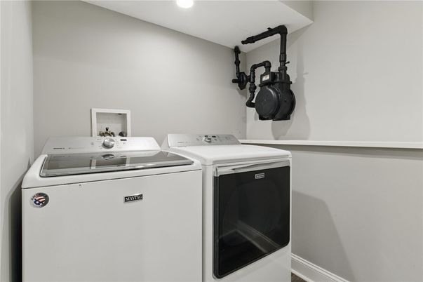 Interior, Recessed Lighting, Washer