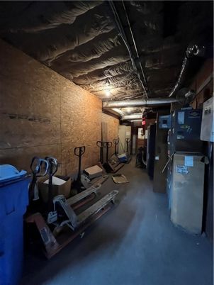 Fitness Equipment, Gym, Interior, Stone Walls