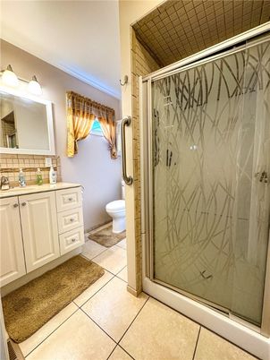 Bathroom, Glass Shower, Interior, Marble Walls