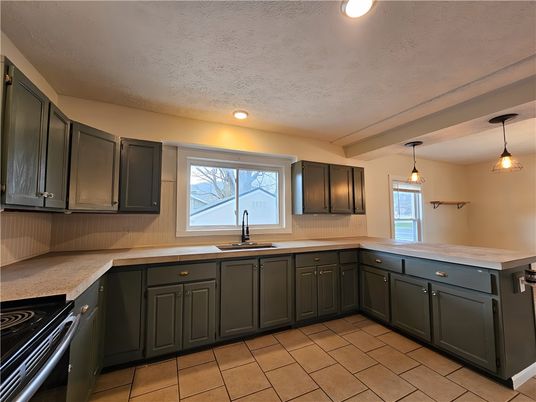 Interior, Kitchen, Pendant Lights, Recessed Lighting