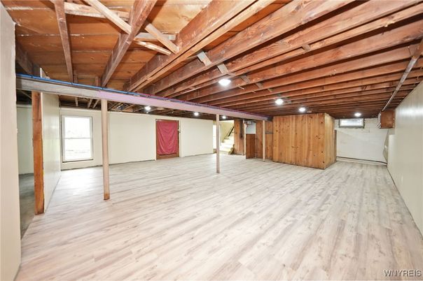 Empty room, Interior, Wooden Beams, Wooden Ceilings, Wood Texture Flooring