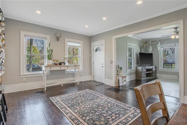Interior, Recessed Lighting, Wood Texture Flooring