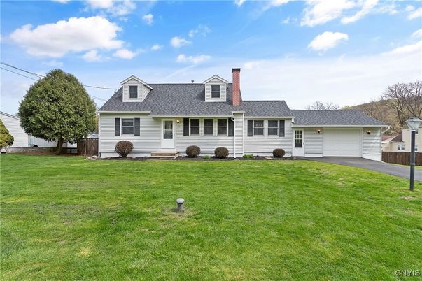 Attached, Backyard, Exterior, Facade, Cape Cod