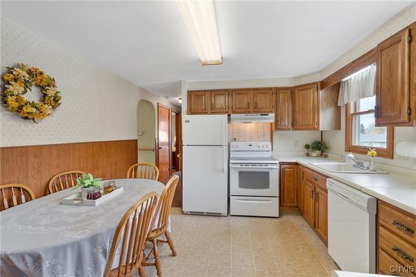 Dining room, Interior, Kitchen