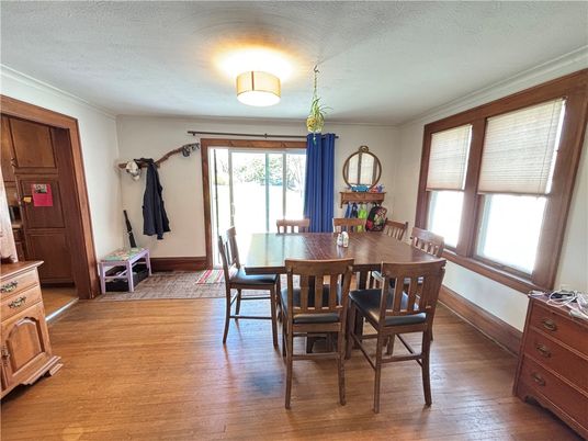 Dining room, Interior, Wood Texture Flooring