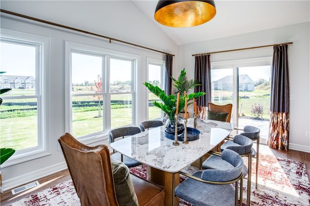 Dining room, Interior, Wood Texture Flooring